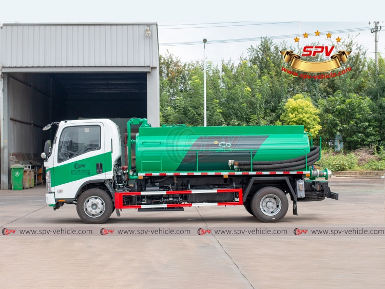 5,000 Litres Septic Tank Truck ISUZU N - LS 5,000 Litres Septic Tank Truck ISUZU N - LS